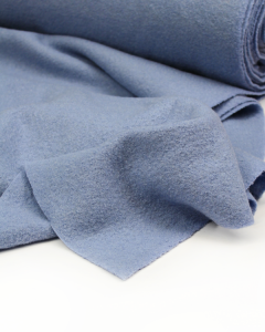 Boiled Pure Wool Jersey Fabric - Harebell