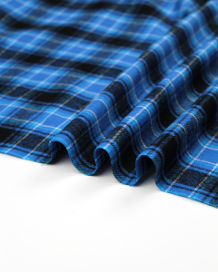 Brushed Cotton Flannel Fabric - Walden Plaid