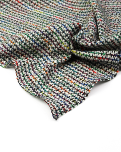 Brushed Knit Fabric - Rainbow Stripe