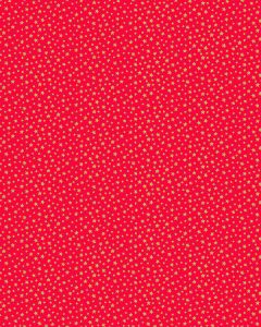 Christmas Patchwork Fabric - Christmas Essentials - Tiny Star Red