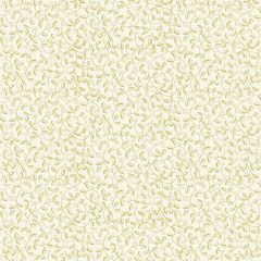 Christmas Patchwork Cotton Fabric - Festive Foliage - Holly Scroll Cream