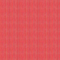 Christmas Patchwork Cotton Fabric - Scandi Christmas - Pinstripe Red