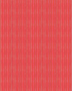 Christmas Patchwork Cotton Fabric - Scandi Christmas - Pinstripe Red
