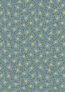 Christmas Patchwork Fabric - Noel - Star Berry Blue