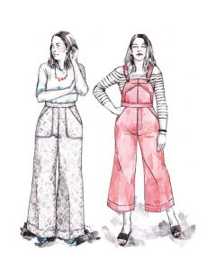 Closet Core - Paper Sewing Pattern - Jenny Overalls & Trousers