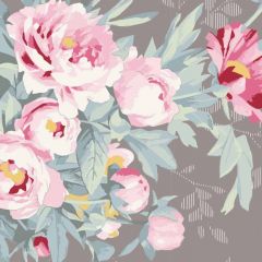 Tilda Patchwork Cotton Fabric - Woodland - Hazel Grey
