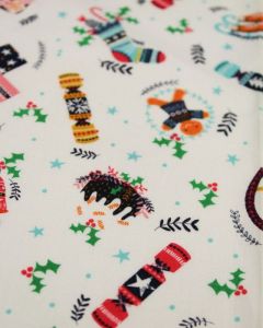 Christmas Patchwork Fabric - Merry Little Christmas - Festive Icons