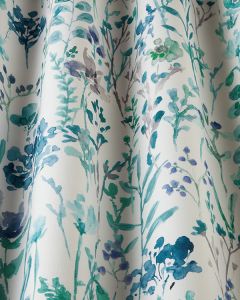 Home Furnishing Fabric - Wild Flowers - Cobalt