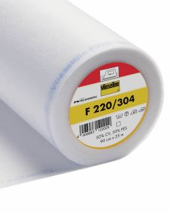 Vlieseline Fusible Interfacing Fabric - Standard Medium - White