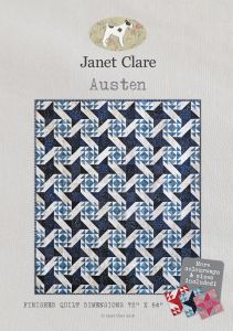 Janet Clare - Patchwork Quilt Paper Pattern - Austen