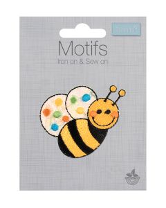 Iron-On Motif Patch - Bumble Bee