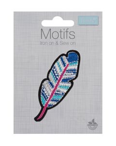 Iron-On Motif Patch - Feather