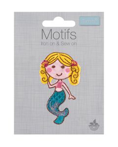 Iron-On Motif Patch - Little Mermaid