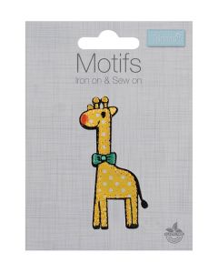 Iron-On Motif Patch - Spotty Giraffe