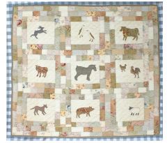 Janet Clare - Patchwork Quilt Paper Pattern - Come to the Farm With Me