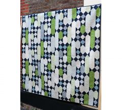 Janet Clare - Patchwork Quilt Paper Pattern - Meander