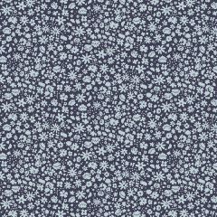 Liberty Patchwork Cotton Fabric - Carnaby - Bloomsbury Silhouette Indigo
