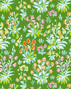 Liberty Lasenby Cotton Fabric - London Parks - Battersea Botanical C