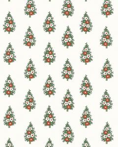 Liberty Lasenby Cotton Fabric - Woodland Christmas - Winter Pine