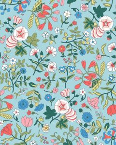 Liberty Patchwork Cotton Fabric - Flower Show Midsummer - Wildflower Field