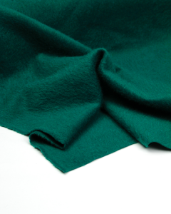 Low-Pile Mohair Coating Fabric - Malachite
