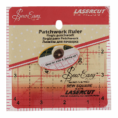 Sew Easy - Patchwork Ruler 4.5 inch