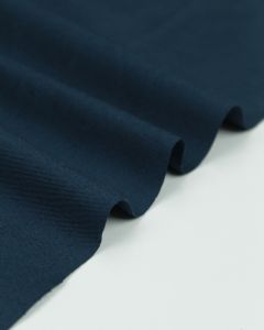 Organic Cotton Chino Fabric - Petrol Blue
