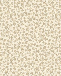 Patchwork Cotton Fabric - Evergreen - Ivy - Cream