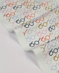Pure Cotton Fabric - Amelie Specs