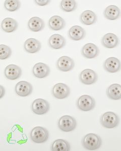 Recycled Button - 11mm - Cloud