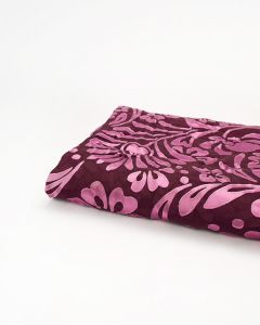 REMNANT Silk Devore Fabric - 100cm x 112cm