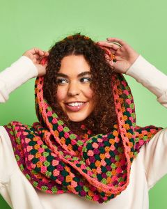 Sirdar Kith & Kin - Supersize Cowl Crochet Kit