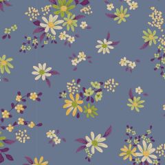Tilda Patchwork Cotton Fabric - Chic Escape - Daisyfield Blue