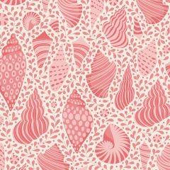 Tilda Patchwork Cotton Fabric - Cotton Beach - Shells Coral