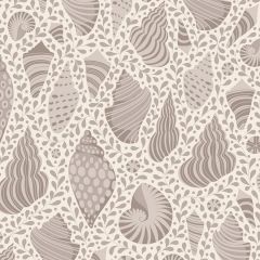 Tilda Patchwork Cotton Fabric - Cotton Beach - Shells Grey