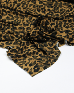 Viscose Jersey Fabric - Leopard Print